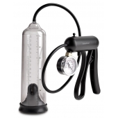 Вакуумная мужская помпа с датчиком давления Pro-Gauge Power Pump - Pipedream - в Новочебоксарске купить с доставкой