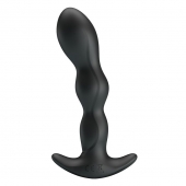 Черный анальный стимулятор простаты с вибрацией Special Anal Massager - 14,5 см. - Baile - в Новочебоксарске купить с доставкой