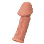 Насадка на фаллос с пузыриками, венками и ребристостью KOKOS Extreme Sleeve 09 - 12,7 см. - KOKOS - в Новочебоксарске купить с доставкой