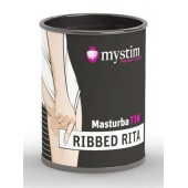 Компактный мастурбатор MasturbaTIN Ribbed Rita - MyStim - в Новочебоксарске купить с доставкой