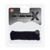 Чёрная веревка для связывания BONDX LOVE ROPE - 5 м. - Dream Toys - купить с доставкой в Новочебоксарске