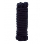 Чёрная веревка для связывания BONDX LOVE ROPE - 5 м. - Dream Toys - купить с доставкой в Новочебоксарске