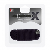 Черная веревка для связывания BONDX LOVE ROPE - 10 м. - Dream Toys - купить с доставкой в Новочебоксарске