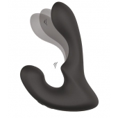 Чёрный массажер простаты с 2 моторами BOOTY ROCKER - Dream Toys - в Новочебоксарске купить с доставкой