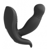 Черный вибромассажер простаты PROSTATE HERO - Dream Toys - в Новочебоксарске купить с доставкой
