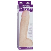 Огромная насадка-реалистик Vac-U-Lock Realistic Hung - 31,7 см. - Doc Johnson - купить с доставкой в Новочебоксарске
