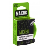 Презервативы в железном кейсе MAXUS Mixed - 3 шт. - Maxus - купить с доставкой в Новочебоксарске