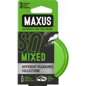 Презервативы в железном кейсе MAXUS Mixed - 3 шт. - Maxus - купить с доставкой в Новочебоксарске