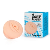 Телесная насадка-вагина на помпу - Sex Expert - в Новочебоксарске купить с доставкой