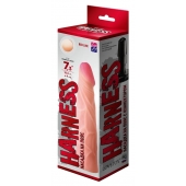 Телесная насадка на Harness с коннектором RED LINE - 19 см. - LOVETOY (А-Полимер) - купить с доставкой в Новочебоксарске