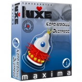 Презерватив LUXE Maxima  Королевский экспресс  - 1 шт. - Luxe - купить с доставкой в Новочебоксарске