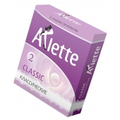 Классические презервативы Arlette Classic - 3 шт. - Arlette - купить с доставкой в Новочебоксарске
