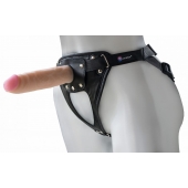 Универсальный мягкий пояс с насадкой Hard brutal BDSM-КОНСУЛ - 17 см. - LOVETOY (А-Полимер) - купить с доставкой в Новочебоксарске