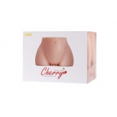 Мастурбатор-полуторс Cherry с вибрацией и двумя любовными тоннелями - KOKOS - в Новочебоксарске купить с доставкой