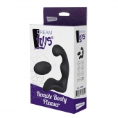 Черный вибромассажер простаты REMOTE BOOTY PLEASER - Dream Toys - в Новочебоксарске купить с доставкой