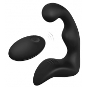 Черный вибромассажер простаты REMOTE BOOTY PLEASER - Dream Toys - в Новочебоксарске купить с доставкой