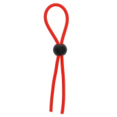 Красное эрекционное лассо с одной бусиной-утяжкой STRETCHY THIN LASSO - Dream Toys - в Новочебоксарске купить с доставкой