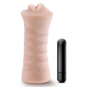 Телесный мастурбатор-ротик Angie - Blush Novelties - в Новочебоксарске купить с доставкой
