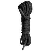 Черная веревка для бондажа Easytoys Bondage Rope - 5 м. - Easy toys - купить с доставкой в Новочебоксарске