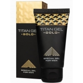 Гель для увеличения члена Titan Gel Gold Tantra - 50 мл. - Titan - купить с доставкой в Новочебоксарске
