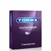 Презервативы Torex  Ультратонкие  - 3 шт. - Torex - купить с доставкой в Новочебоксарске