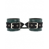 Изумрудные оковы на ноги Ladys Arsenal на карабинах - БДСМ Арсенал - купить с доставкой в Новочебоксарске