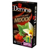 Ароматизированные презервативы DOMINO  Ароматный микс  - 6 шт. - Domino - купить с доставкой в Новочебоксарске