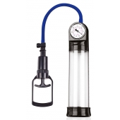 Прозрачная вакуумная помпа Sex Expert с манометром - Sex Expert - в Новочебоксарске купить с доставкой