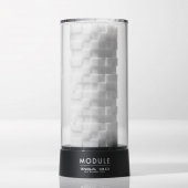 Белый 3D мастурбатор MODULE - Tenga - в Новочебоксарске купить с доставкой