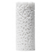 Белый 3D мастурбатор PILE - Tenga - в Новочебоксарске купить с доставкой