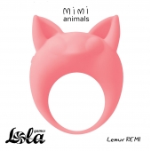 Оранжевое эрекционное кольцо Lemur Remi - Lola Games - в Новочебоксарске купить с доставкой