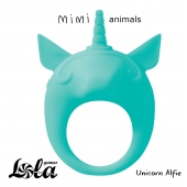 Зеленое эрекционное кольцо Unicorn Alfie - Lola Games - в Новочебоксарске купить с доставкой