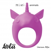 Фиолетовое эрекционное кольцо Unicorn Alfie - Lola Games - в Новочебоксарске купить с доставкой