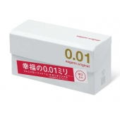 Супер тонкие презервативы Sagami Original 0.01 - 10 шт. - Sagami - купить с доставкой в Новочебоксарске