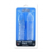 Комплект из 2 прозрачных насадок на пенис PENIS EXTENDER PACK - Dream Toys - в Новочебоксарске купить с доставкой