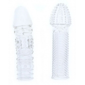 Комплект из 2 прозрачных насадок на пенис PENIS EXTENDER PACK - Dream Toys - в Новочебоксарске купить с доставкой