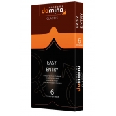 Презервативы с увеличенным количеством смазки DOMINO Easy Entry - 6 шт. - Domino - купить с доставкой в Новочебоксарске