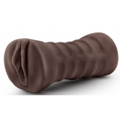 Коричневый мастурбатор-вагина Hot Chocolate Brianna - Blush Novelties - в Новочебоксарске купить с доставкой
