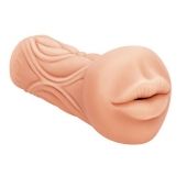 Телесный мастурбатор-ротик Sweet Lips - Lola Games - в Новочебоксарске купить с доставкой