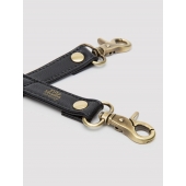 Черный фиксатор для манжет Bound to You Faux Leather Hogtie - Fifty Shades of Grey - купить с доставкой в Новочебоксарске