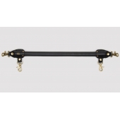 Черная распорка для ног Bound to You Faux Leather Spreader Bar - 50,8 см. - Fifty Shades of Grey - купить с доставкой в Новочебоксарске