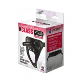 Черный пояс для насадок CLASS STRAP Restyling - LOVETOY (А-Полимер) - купить с доставкой в Новочебоксарске