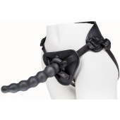 Пояс харнесс BEST UNI strap с 2 насадками - 18 и 22 см. - LOVETOY (А-Полимер) - купить с доставкой в Новочебоксарске
