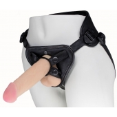 Пояс харнесс BEST UNI strap с 2 насадками - 18 и 22 см. - LOVETOY (А-Полимер) - купить с доставкой в Новочебоксарске