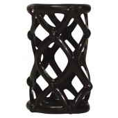 Чёрная насадка-сетка на пенис Orgasmus Wunder - Orion - в Новочебоксарске купить с доставкой