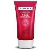 Смазка на водной основе TOREX  Сладкая клубника  - 50 мл. - Torex - купить с доставкой в Новочебоксарске
