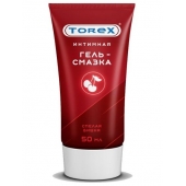 Смазка на водной основе TOREX  Спелая вишня  - 50 мл. - Torex - купить с доставкой в Новочебоксарске