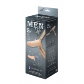 Телесный мужской парапротез MEN STYLE - 15 см. - LOVETOY (А-Полимер) - купить с доставкой в Новочебоксарске