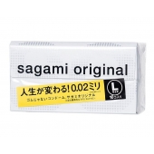 Презервативы Sagami Original 0.02 L-size увеличенного размера - 10 шт. - Sagami - купить с доставкой в Новочебоксарске