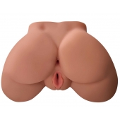 Кофейный мастурбатор-полуторс Perfect Ass Masturbator - Pipedream - в Новочебоксарске купить с доставкой